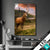 Led Bild Hirsch In Gebirgslandschaft Hochformat Produktvorschau