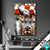 Led Bild Hirsch Mit Blumenkrone Hochformat Produktvorschau