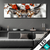 Led Bild Hirsch Mit Blumenkrone Panorama Produktvorschau