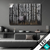 Led Bild Hirschportraet Vor Birken Querformat Produktvorschau