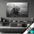 Led Bild Hochland Rind Schwarz Weiss No 2 Querformat Produktvorschau