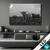 Led Bild Hochland Rind Schwarz Weiss Querformat Produktvorschau