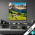 Led Bild Idyllisches Dorf In Den Bergen Quadrat Produktvorschau
