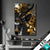 Led Bild Junger Hirsch Und Goldblumen Hochformat Produktvorschau
