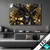 Led Bild Junger Hirsch Und Goldblumen Querformat Produktvorschau