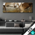 Led Bild Kaempfende Hirsche Panorama Produktvorschau