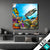 Led Bild Korallen Fische Quadrat Produktvorschau