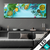 Led Bild Kraeuter Auf Blauem Holztisch Panorama Produktvorschau
