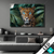 Led Bild Leopard Mit Blauen Augen Querformat Produktvorschau