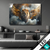 Led Bild Loewe Mit Goldenen Fluegeln Querformat Produktvorschau