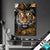 Led Bild Majestaetischer Tiger Im Dschungel Hochformat Produktvorschau