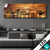 Led Bild Manhatten Bei Sonnenuntergang Panorama Produktvorschau