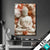 Led Bild Meditierender Buddha Mit Blueten Hochformat Produktvorschau