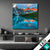 Led Bild Moraenensee Sonnenaufgang Quadrat Produktvorschau