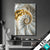 Led Bild Muschelspirale Mit Gold Hochformat Produktvorschau