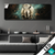 Led Bild Nashorn Zerstoert Wand Panorama Produktvorschau