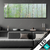 Led Bild Nebliger Birkenwald Panorama Produktvorschau