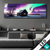 Led Bild Nordlichter Ueber Einem Holzhaus Panorama Produktvorschau