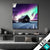 Led Bild Nordlichter Ueber Einem Holzhaus Quadrat Produktvorschau