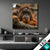 Led Bild Orang Utan Mit Sanftem Blick Quadrat Produktvorschau