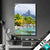 Led Bild Palmen Berg Auf Insel Hochformat Produktvorschau