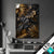Led Bild Palmenblaetter Schwarz Gold Hochformat Produktvorschau