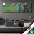 Led Bild Pfaufedern Panorama Produktvorschau