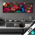 Led Bild Prachtvoller Pfau Und Blueten Panorama Produktvorschau
