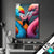 Led Bild Romantische Flamingos Hochformat Produktvorschau