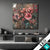 Led Bild Romantische Vintageblumen Quadrat Produktvorschau
