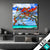 Led Bild Rote Blueten Und Tuerkisfarbenes Meer Quadrat Produktvorschau