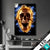 Led Bild Schaedel In Flammen Hochformat Produktvorschau