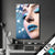 Led Bild Schoenheit In Blau Weiss Hochformat Produktvorschau