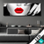 Led Bild Schwarze Eleganz Rote Lippen Panorama Produktvorschau