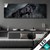 Led Bild Schwarzer Hengst Panorama Produktvorschau