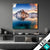 Led Bild Sonnenuntergang Norwegen Quadrat Produktvorschau