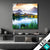 Led Bild Sonniger Tag Am Bergsee Quadrat Produktvorschau