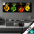 Led Bild Spritzer Von Paprika Beim Fallen Ins Wasser Panorama Produktvorschau