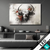Led Bild Starker Bulle Mit Blumen Querformat Produktvorschau