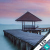 Led Bild Steg Ins Meer Schmal Zoom