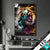 Led Bild Tiger Im Farbrausch Hochformat Produktvorschau