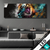 Led Bild Tiger Im Farbrausch Panorama Produktvorschau