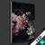 Led Bild Vintage Blumen Hochformat Motivvorschau