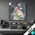 Led Bild Vintage Blumen No 3 Quadrat Produktvorschau
