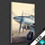 Led Bild Vintage Flugzeug Hochformat Motivvorschau