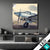 Led Bild Vintage Flugzeug Quadrat Produktvorschau