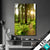 Led Bild Wald Mit Sonnenstrahlen No 2 Hochformat Produktvorschau