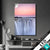 Led Bild Wasserfall Bei Abendroete Hochformat Produktvorschau