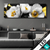 Led Bild Weisse Blumen Mit Gold Panorama Produktvorschau