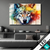 Led Bild Wolf Mit Bunten Farbspritzern No 2 Querformat Produktvorschau